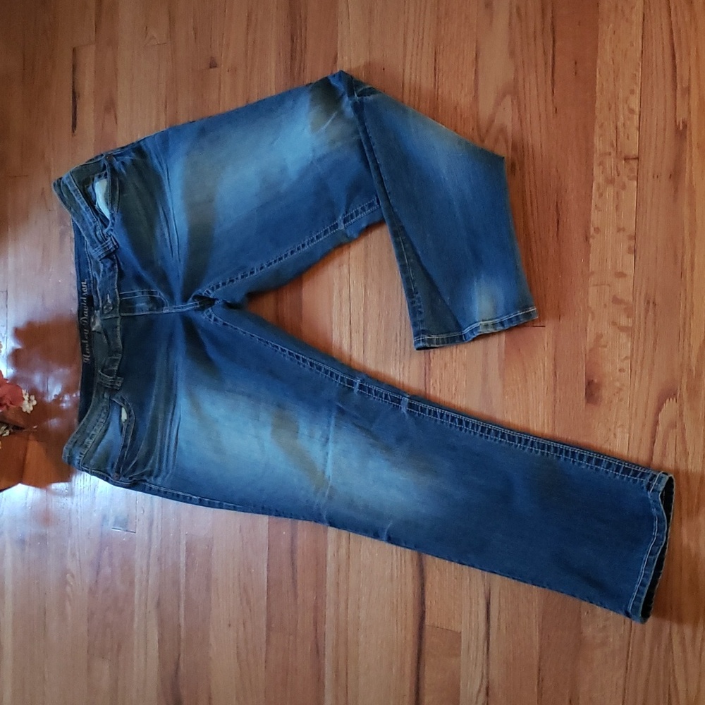 Harley Davidson Medium wash jeans Women's Jeans sz 22 cotton blend